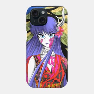 knights of the zodiac, saori kido the athena goddess Phone Case