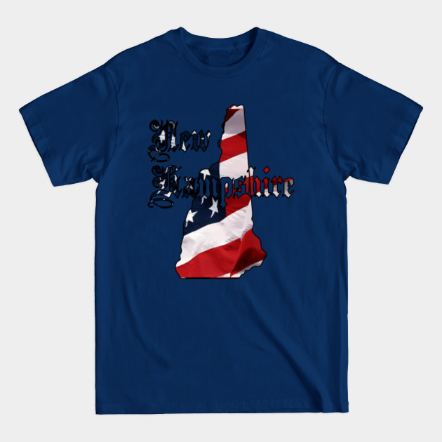 Discover USA Flag - State of New Hampshire - Usa Flag State Of New Hampshire - T-Shirt