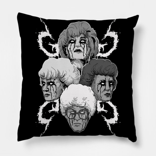 Gothic girls Pillow by TxZuan