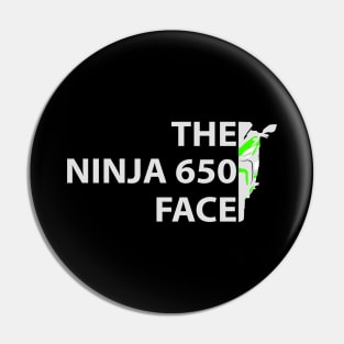 The Biker Face Ninja 650 Pin