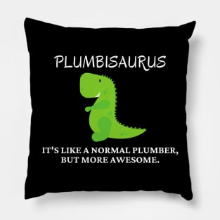 Plumbisaurus Pillow