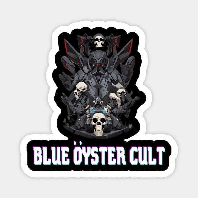 Blue Oyster Cult Magnet by Maheswara.Momocats