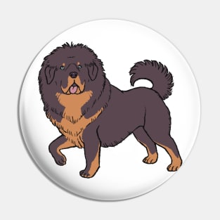 Tibetan Mastiff (Doggust 2022) Pin