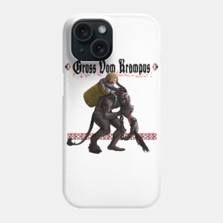 Gruss Vom Krampus Phone Case