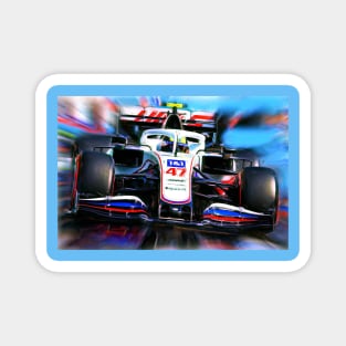 Mick Schumacher #47 Magnet