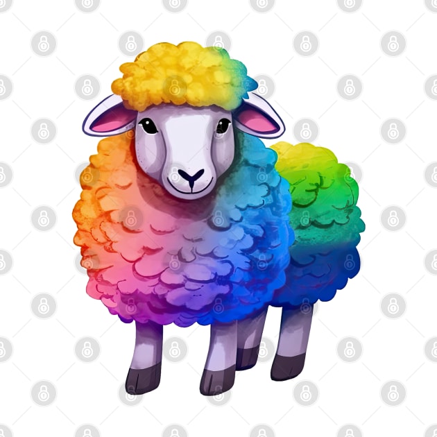 LGBT Sheep #2 by Chromatic Fusion Studio