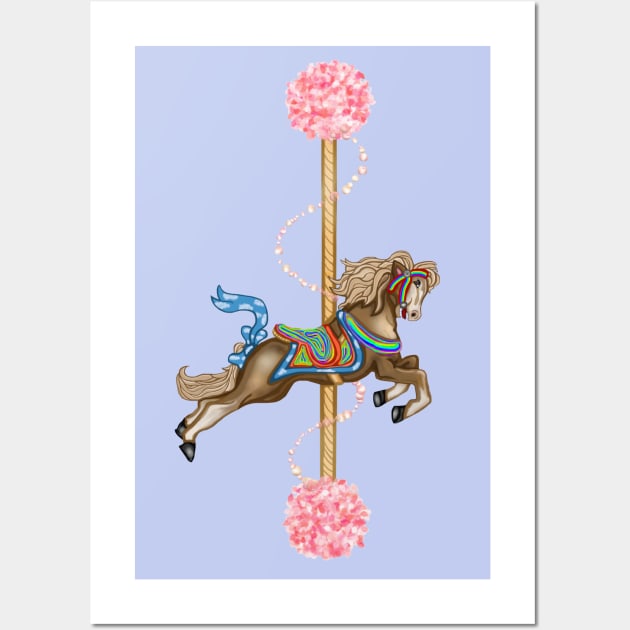 Carousel Horse Canvas Print