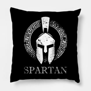 Spartan Strong Vintage Pillow