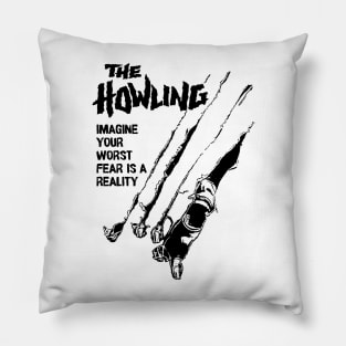 The Howling Redesigned Movie Poster Pillow