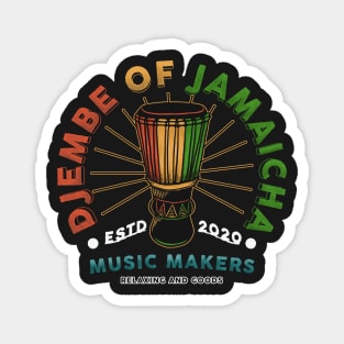 Djembe of Jamaica Magnet