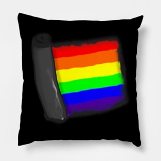 Pride - never hide dark Pillow