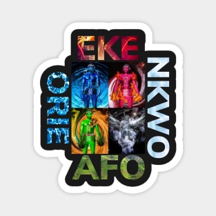 Igbo / African Spirituality : EKE ORIE AFO NKWO By SIRIUSUGOART Magnet