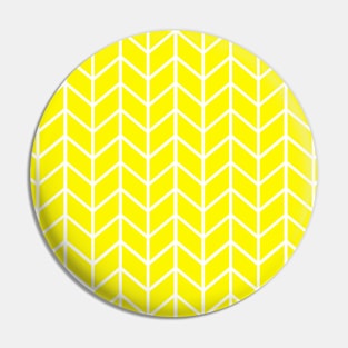 Geometric Shapes Yellow Mustard Pin