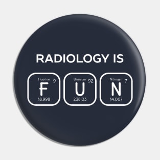 Radiology Is Fun Periodic Table Pin