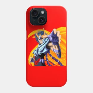 ikki the immortal phoenix in myth cloth art in ecopop saint seiya Phone Case