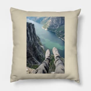 Above the fjord Pillow