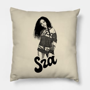Sza 80s style classic Pillow