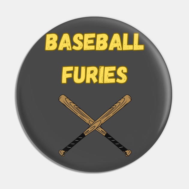 Baseball Furies Pin by Out of the Darkness Productions