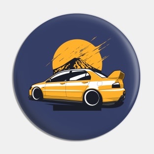 Yellow Lancer EVO 8 Pin