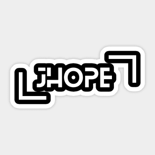 J-hope Break The Silence Sticker for Sale by cloudyarts39