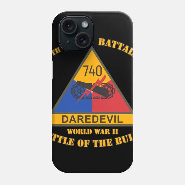 740th Tank Battalion Phone Case by MBK