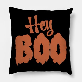 Hey Boo - Funny Halloween Pillow