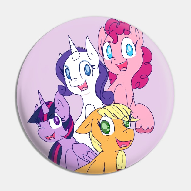 AJ, TS, PP, and R Pin by EeveelutionLova