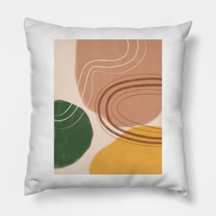 Abstract Bohemian Shapes 19 Pillow