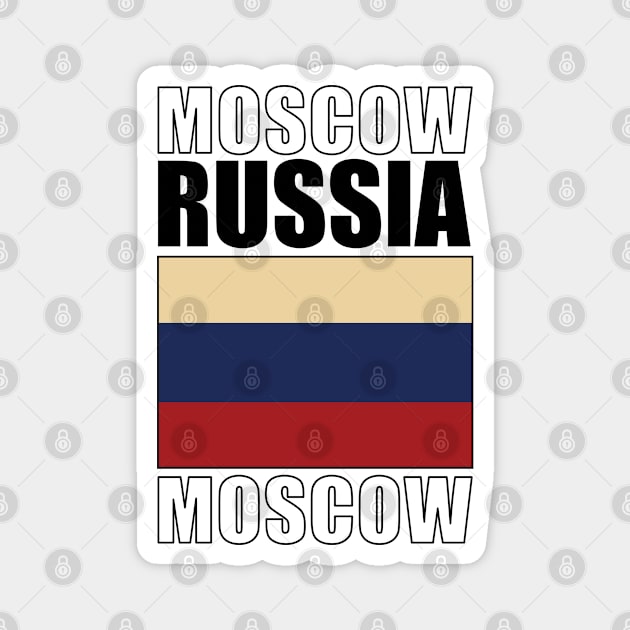 Flag of Russia Magnet by KewaleeTee