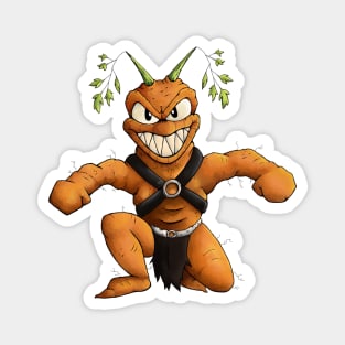 Carrot barbarian Magnet