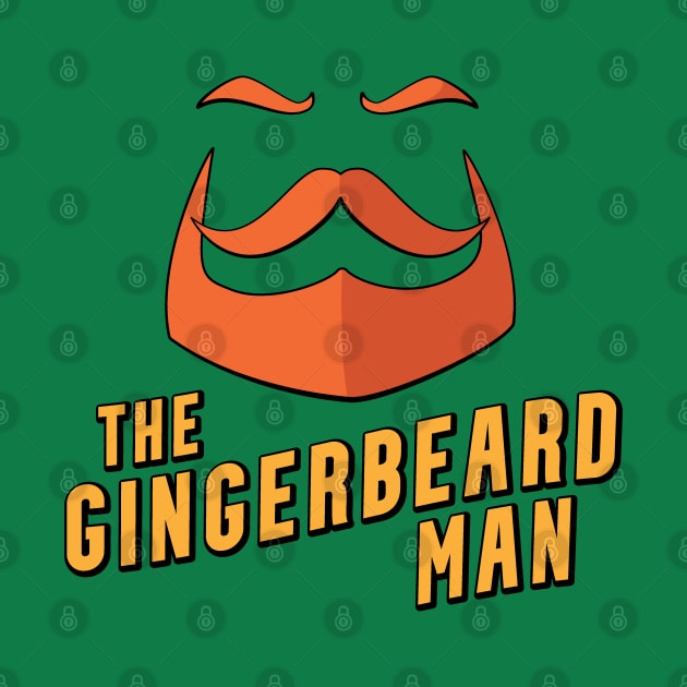 Funny Gingerbeard Man Pun by Huhnerdieb Apparel