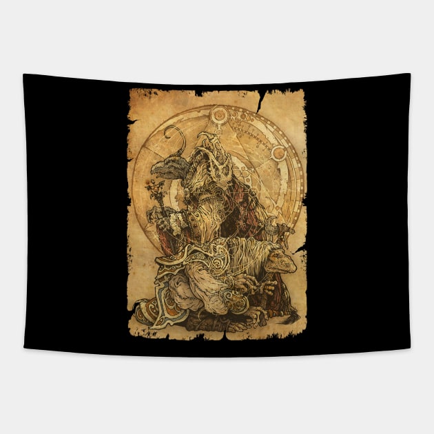 Card Dark Crystal 4 Tapestry by ngaritsuket