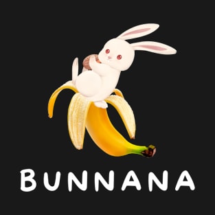 Bunnana Funny Bunny Banana Pun T-Shirt