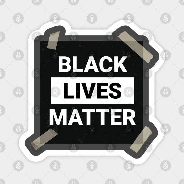 Black Lives Matter Magnet by Suva