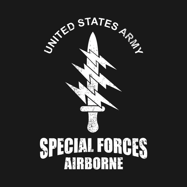 US Special Forces Airborne (distressed) by Firemission45