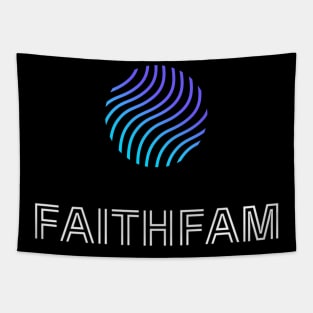 FAITHFAMVERSE - White Tapestry