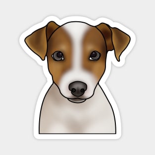 Jack Russell Terrier Dog Portrait Magnet