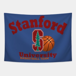 basketball from stanford university Tapestry