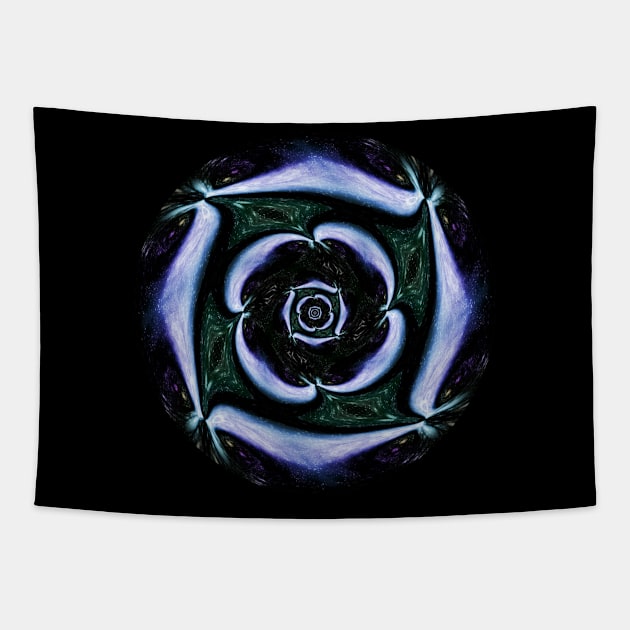 Celestial Rose Tapestry by ElviraDraat