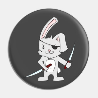 Assasin bunny Pin