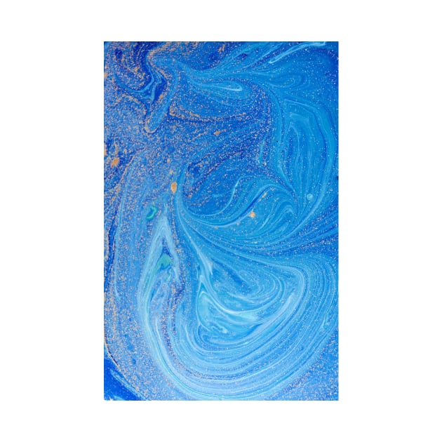 Blue Watercolor by NewburyBoutique