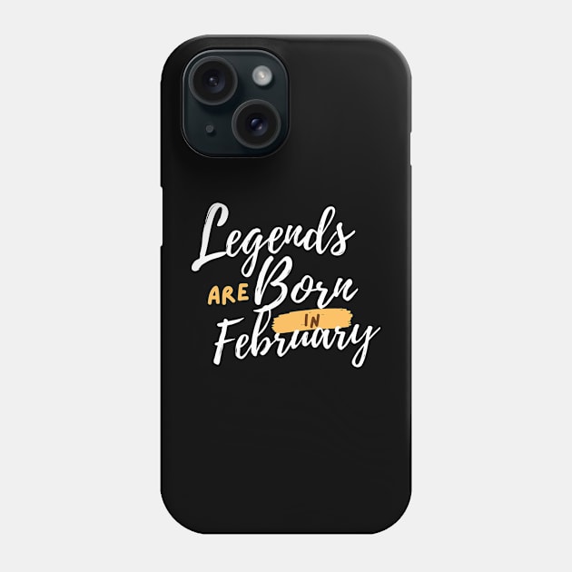 February 29 When Legends Are Born Man Women Child 2024 Phone Case by WILLER