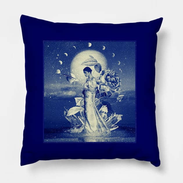 Cosmic Goddess Pillow by skullgangsta