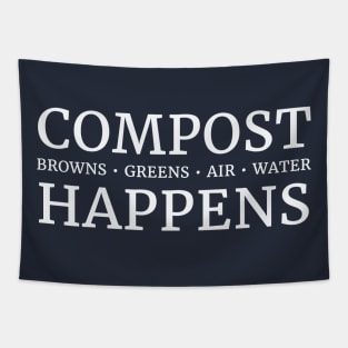 Compost Happens Tapestry