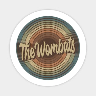 The Wombats Vintage Vinyl Magnet