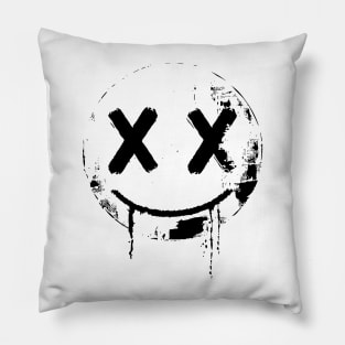 Creepy smiley face Pillow