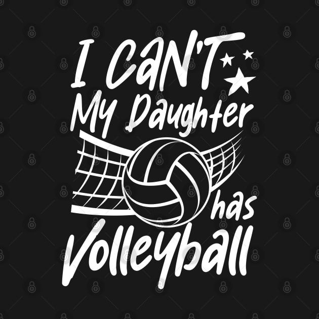 I can't my daughter has volleyball by AngelBeez29