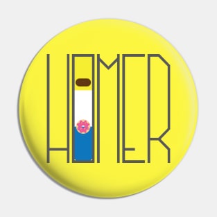 Minimalist Homer Pin