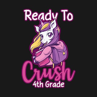 Ready To Crush 5th Grade Elementary School T-Shirt