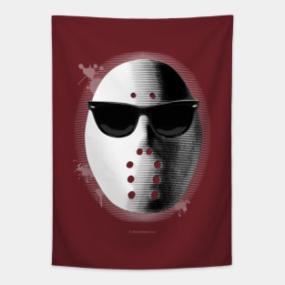 Cool Hockey Goalie Tapestry